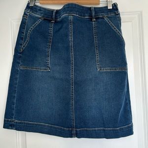 Talbots Denim skirt